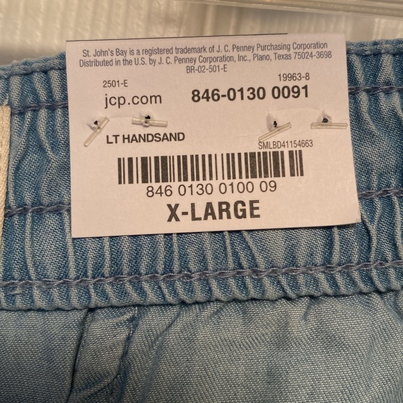 Brand New St John’s Bay Light Handsand Crop Pants…size XL - Picture 4 of 5